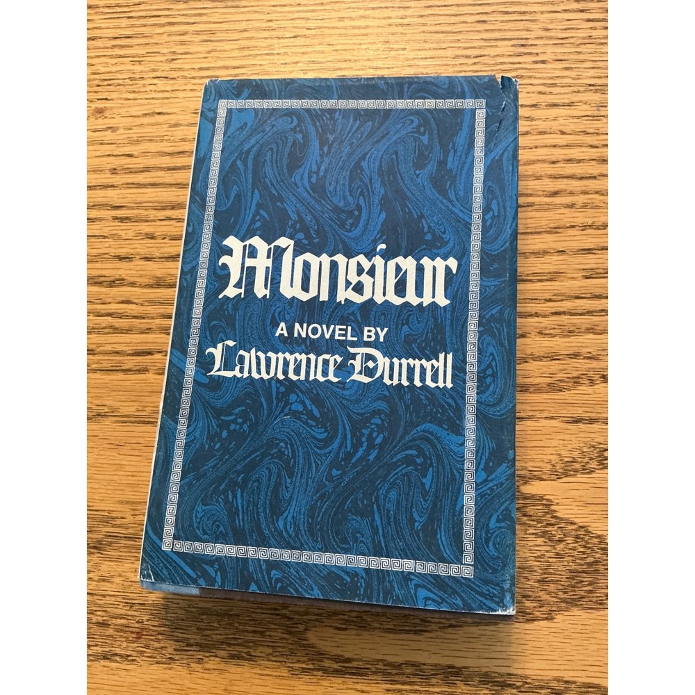 Monsieur Lawrence Durrell 1975‎ First American Edition Viking Press Hardcover